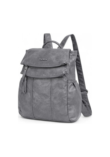 21kbarcelona Koyu Gri Kadın Sırt Çantası Brc-1608-1 Gri