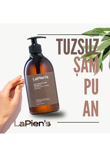 Lapiens Günlük Canlandırıcı Nemlendirici Tuzsuz Şampuan 500 ML