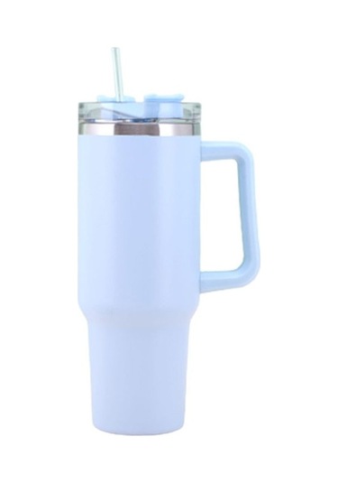 Meadow 304 Paslanmaz Çelik Araba Termosu 40 Oz - Isı Ve Soğuk Koruma Açık Mavi 1 L Açık Mavi