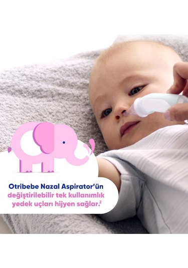 Otribebe Yumuşak Uçlu Nazal Aspiratör 6 Adet