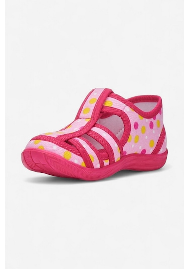 Günlük Unisex Çocuk Sandalet Esnek Kaymaz Taban Keten Cırtlı Yazlık Ev Okul Kreş Ayakkabı 143 Pembe-puantiye Günlük Unisex Çocuk Sandalet Esnek Kaymaz Taban Keten Cırtlı Yazlık Ev Okul Kreş Ayakkabı 143 Pembe-puantiye