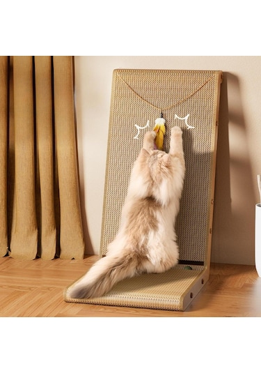 Suntek Şekilli Kedi Tırmalama Karton Kitty Dinlenme Için L