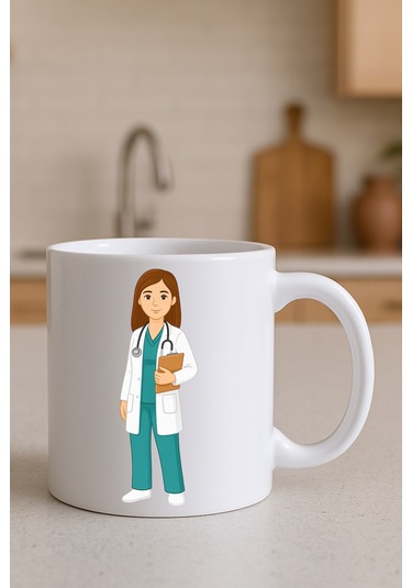 Meslek Baskili Kupa Kadin Doktor