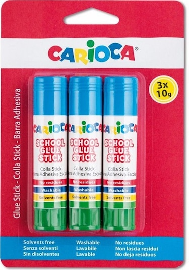 Carioca Stick Yapıştırıcı 10 G 3Lü Blisterli