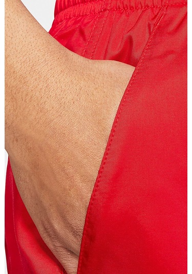 Nike Sportswear Men's Woven Short Erkek Astarlı Deniz Şortu Kırmızı Kırmızı