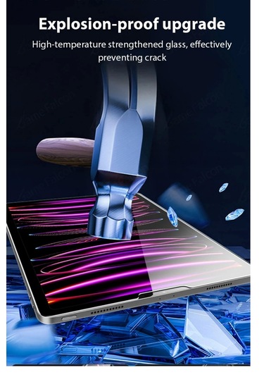 Xiaomi Redmi Pad Se 8.7 Redclick Tablet Temperli Gerçek Cam Ekran Koruyucu