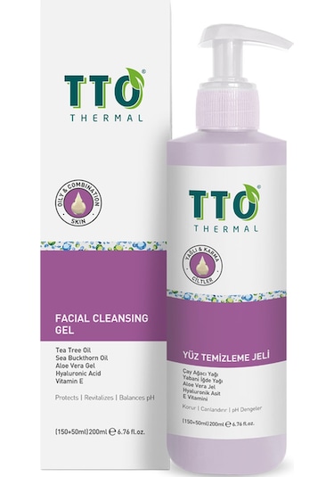 Tto Karma ve Yağlı Ciltler için Yüz Temizleme Jeli 150 ML
