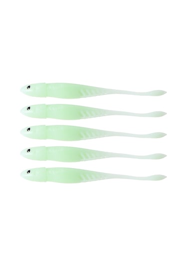 Maiyame 11cm 6.5g Plastik Yumuşak Balık Yemleri - 3 Renkli, Parlak Işıklı, Gerçekçi 3d Gözlü, Kaliteli Squidding Enstrümanı