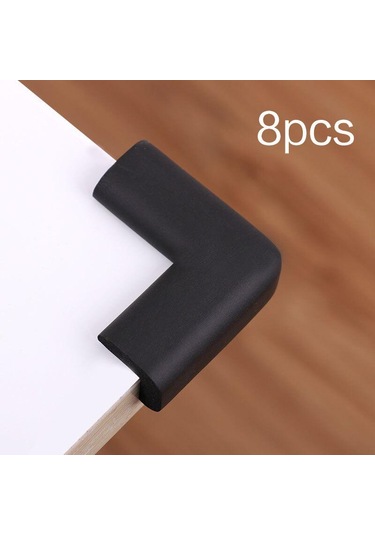 Jmsstore Köşe Koruyucu 8'li Siyah