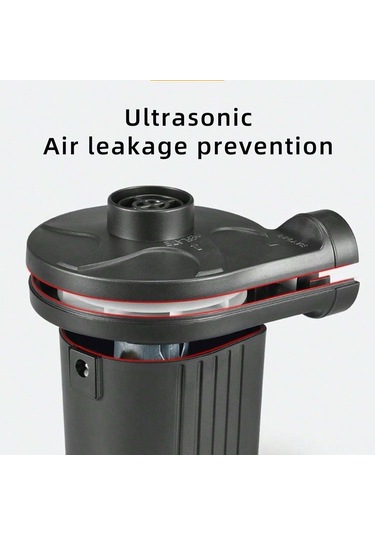 Lemestar Ev Ve Araç Kullanıma Uygun 50w Elektrikli Hava Pompa, 3 Adaptörlü Şişirme/boşaltma Fonksiyonu, Havlu Yatak, Havuz Oyuncakları İçin 110-240v 198b Avrupa Standartı