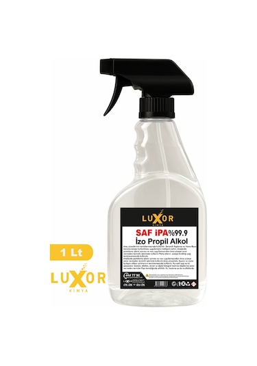 Luxor Kimya Spreyli 1 Lt Saf İpa %99.9 İzopropil Alkol