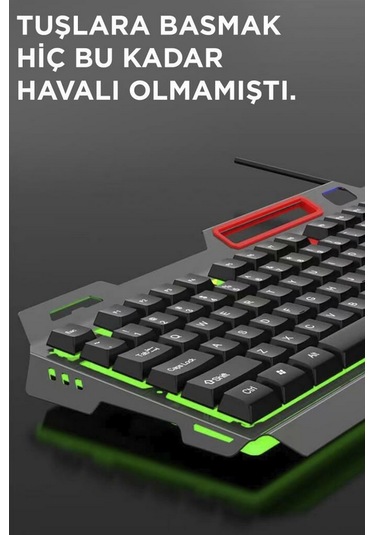 Torima TMK-06 Gaming RGB Işıklı Kablolu Q Klavye Mouse Set