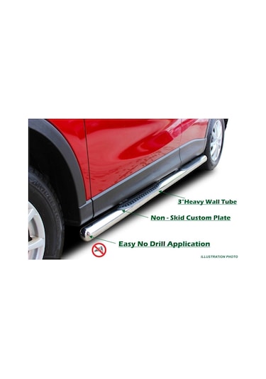 Vıto Vaneo Orta Şase 1996-2003 Uyumlu Krom Ø70 Yan Basamak Tubular C Modeli