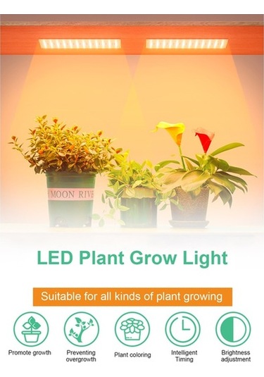 Ulzyvf Usb Bitki Büyütme Lambası - 5v Tam Spektrum Led Panel 1/2/3/4 Başlık Gösterildiği Gibi
