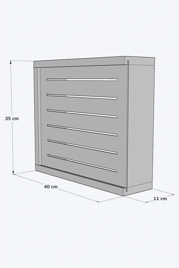 Dekoratif Modem Ve Sigorta Saklama Kutusu Kablo Wifi Gizleme 40x35 Beyaz