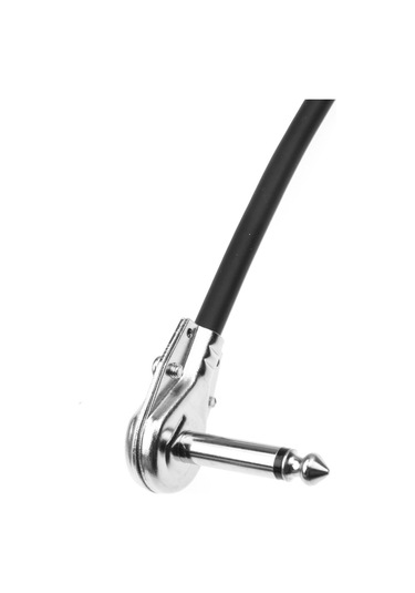 Suofeng 6.35mm Çift Eğimli Gitar Bağlantı Kablosu - 30cm, Dayanıklı Ve Sessiz Performans