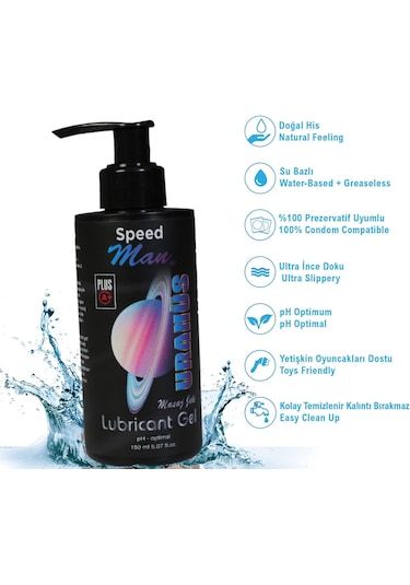 Speed Man Su Bazlı Anal Kayganlaştırıcı Jel 150 ML