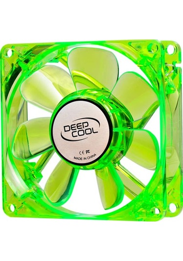 Deep Cool Xfan 80G/B Yesıl Uzerıne Mavı Ledlı Kasa Fanı 80Mm
