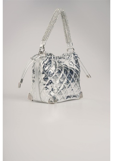 Ççs Kadın Kol Çantası C.ccs17799 GÜmüş