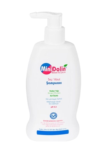Minidolin Bebek & Çocuk Saç ve Vücut Şampuanı 250 ML