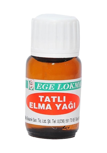 Ege Lokman Tatlı Elma Yağı 20 ML