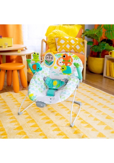 Bright Starts Spinnin Safari Titreşimli Ana Kucağı