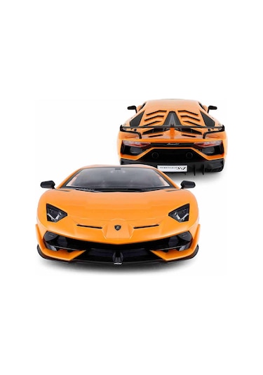 Sunman Oyuncak Lamborghini Aventedor Uzaktan Kumandalı Araba 1:15 - Turuncu Standart Turuncu