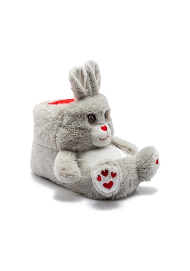 Rabi Çocuk Hayvanlı Panduf Gri 30/35 Gri