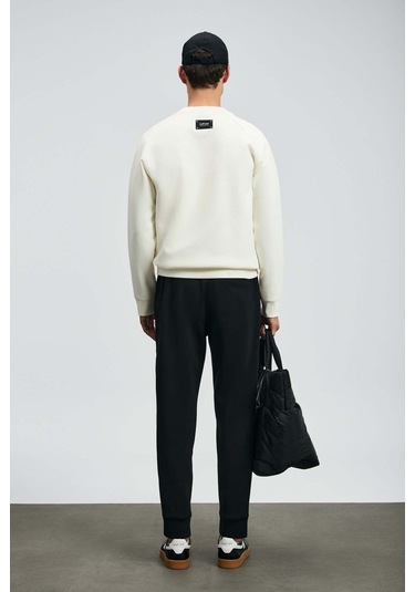 Lufian Kırık Beyaz Erkek Sweatshirt 112030181 Kırık Beyaz