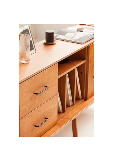 Woodesk Brise, Ahşap, Dolap Ve Konsol, 140x90, Tik Renk Woodesk Brise, Ahşap, Dolap Ve Konsol, 140x90, Tik Renk