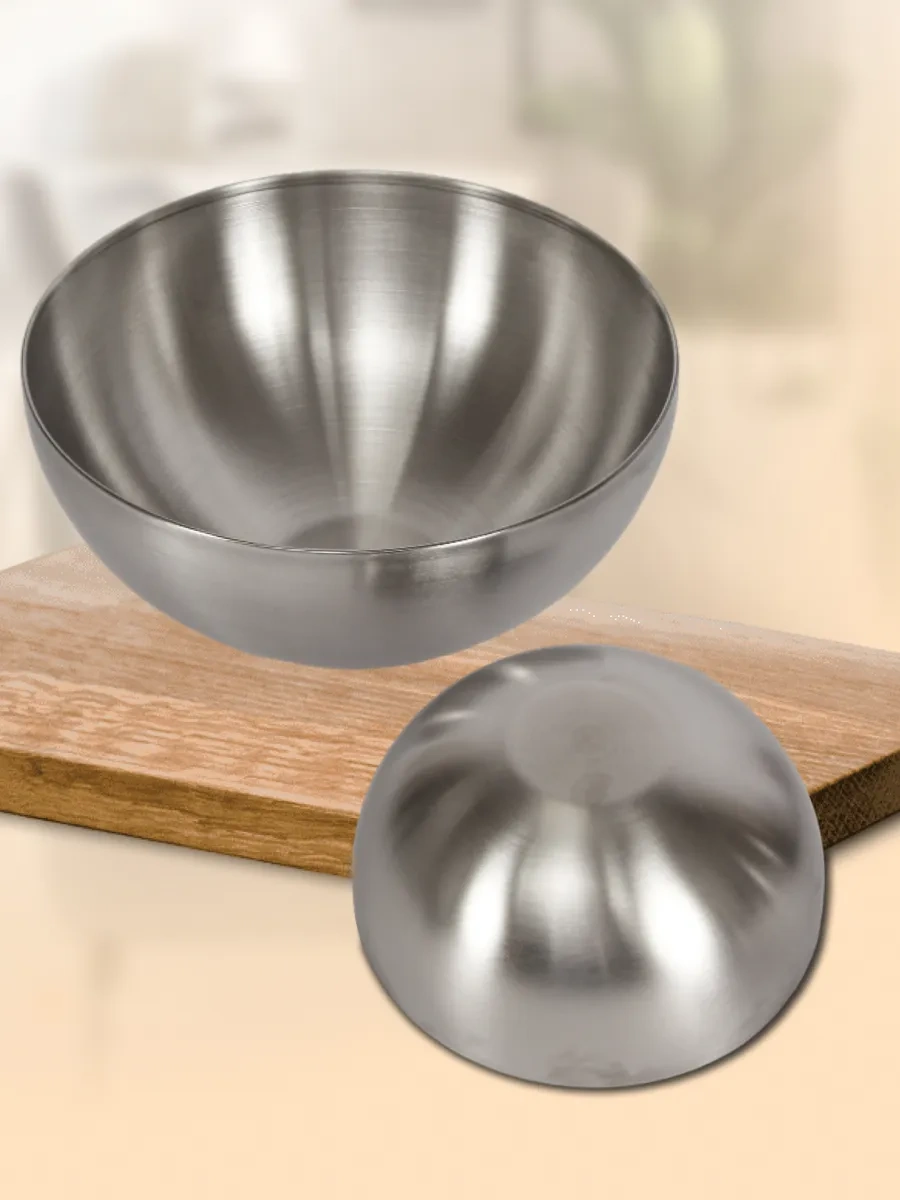 Dommarket Paslanmaz Çelik Gümüş Kase Seti 270343043 Gümüş