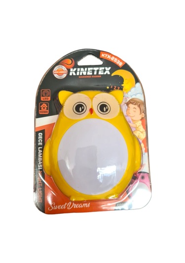 Gece Lambası Baykuş Ktx-2536 Sarı