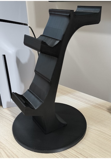 Ps5 2li Kol Tutucu + Kulaklık Standı 3 İn 1