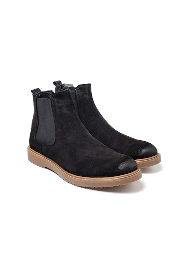 Bot Erkek  KA-BC10802 CASUAL John May Siyah Süet