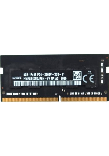 Sk Hynix HMA851S6DJR6N-VK 4 GB DDR4 2666 MHz CL19 Ram