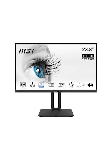 MSI PRO MP242AP 23.8" 1 MS 100 Hz Adaptıve-Sync Full HD Pivot IPS LED Monitör