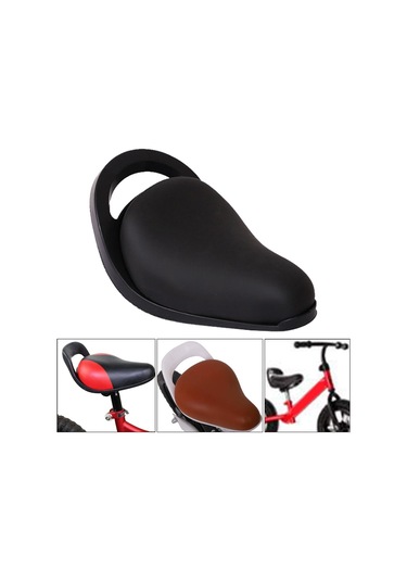 Homyl Çocuk Bisiklet Sele Kaymaz Koltuğu Bisiklete Binme Açık Siyah