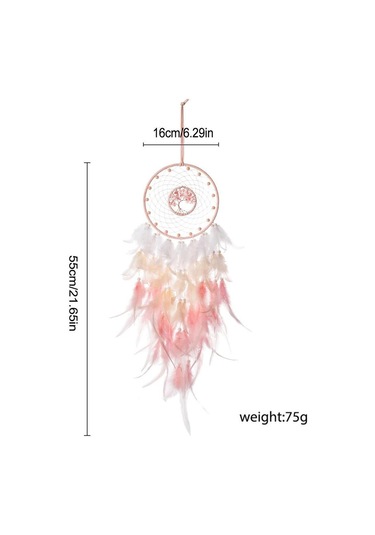 Singree Yaşam Ağacı Kristal İle Geliştirilmiş Ev Dekoru Duvar Süsü, Rüya Yakalama Ve İyileştirici Özelliklere Sahip
