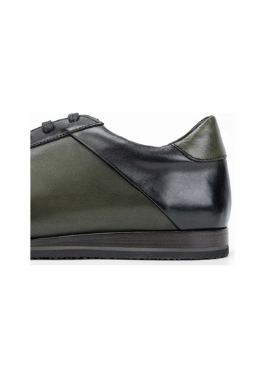 Tamer Tanca Erkek Hakiki Deri Haki Casual Ayakkabı 987 081 Erk Ayk Sk23/24 Hakı Haki