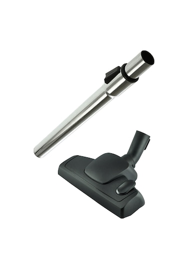 Karcher Wd 5 Premium Uyumlu Süpürge Emici Başlığı, Borusu Teleskopik 2'li