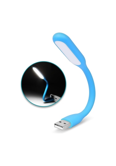 Katlanabilir Notebook Kitap Okuma Klavye Usb Led Işık