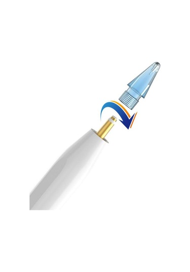 Homyl 5x Uyumlu Kalem Ucu 1. 2. Koruyucu Kılıf Apple Temiz-mavi