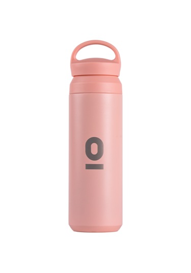 Pembe Tutacaklı Paslanmaz Çelik Termos No:132 500 Ml Vakumlu Sızdırmaz Termos