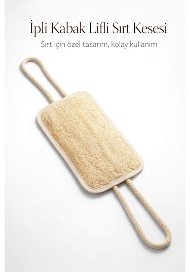 Kabak Lifli İpli Kare Vücut Kesesi