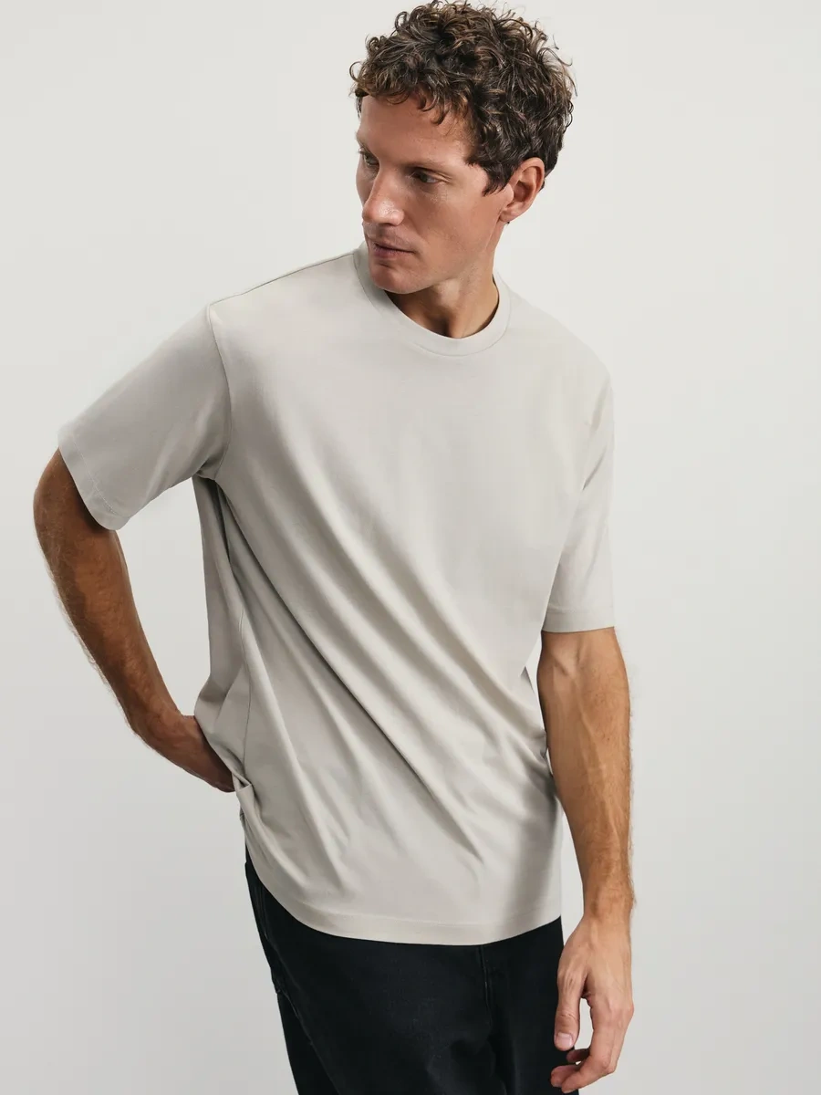 Zarına Regular Fit Basic Tişört 391741693 Oregano