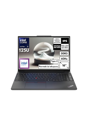 Lenovo ThinkPad E16 Gen 2 21MA003MTXHMF30 Ultra 5-125U 48 GB 1 TB SSD 16" W11P Dizüstü Bilgisayar