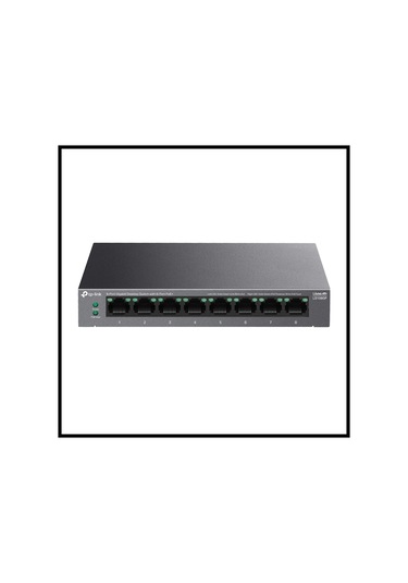Tp-lınk Ls108gp, Green Tech, 8 Port Gigabit, 8 Port Poe, 62w, Yönetilemez, Metal Kasalı Switch