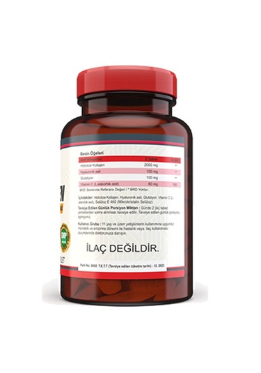 Nevfix Collagen Hyluronic Acid Vitamin C Glutathione 120 Tablet