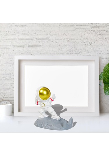 Suntek Masaüstü Telefon Tutucu Astronot Heykelcik Masa Akıllı