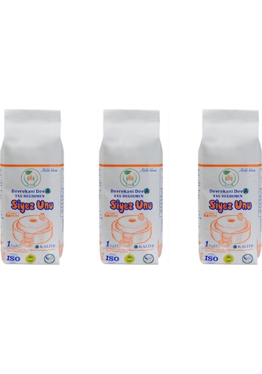 Devrekani Deva Gıda Siyez Unu 3 x 1 KG
